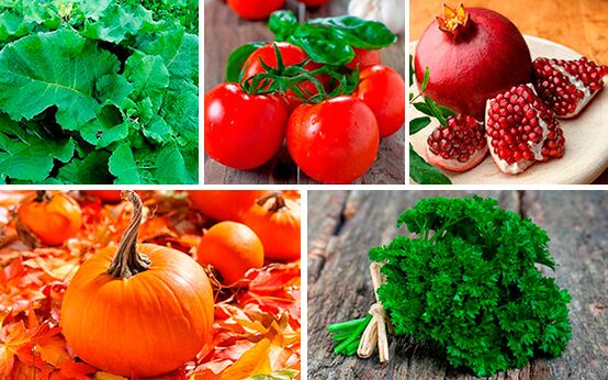 Naudingi maisto produktai sergant prostatitu