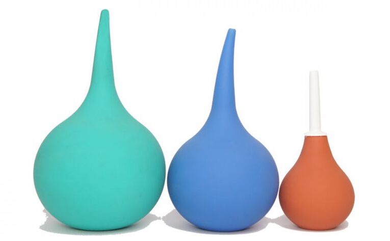 klizma nuo prostatito